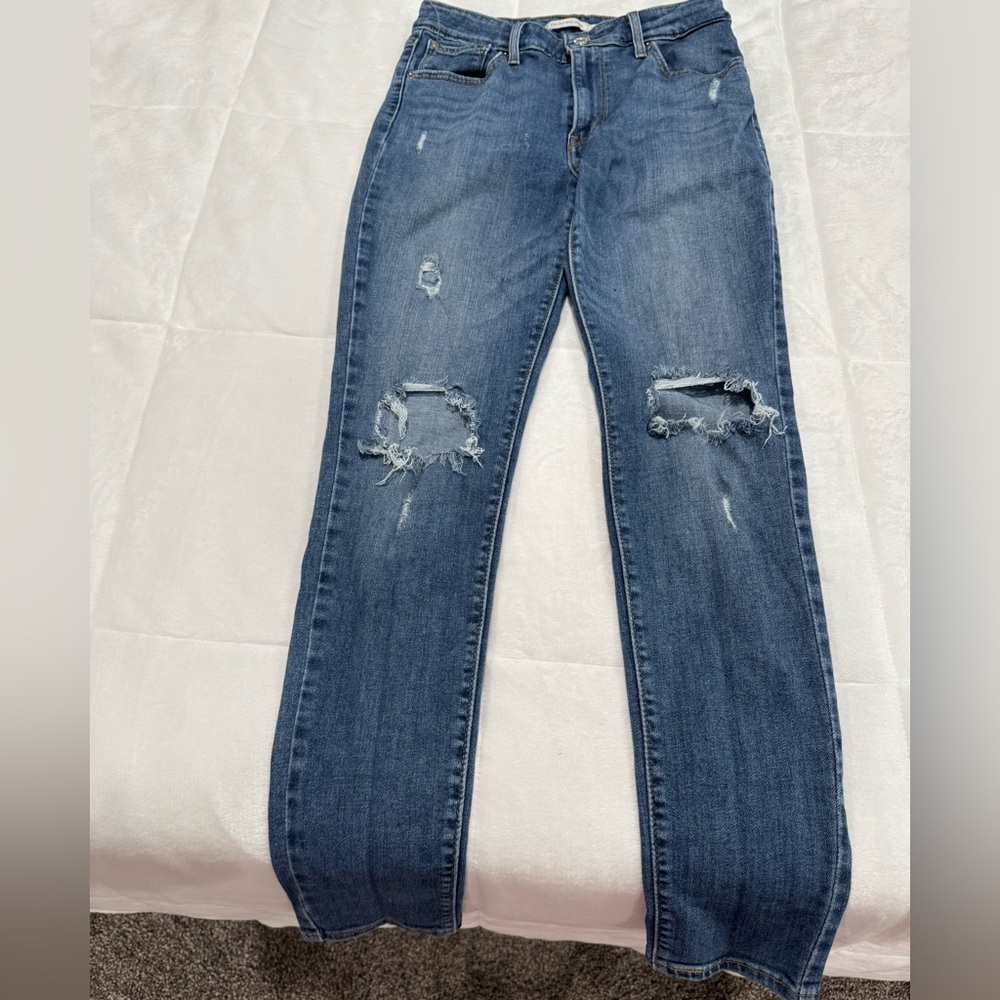 Levi’s high rise skinny jeans